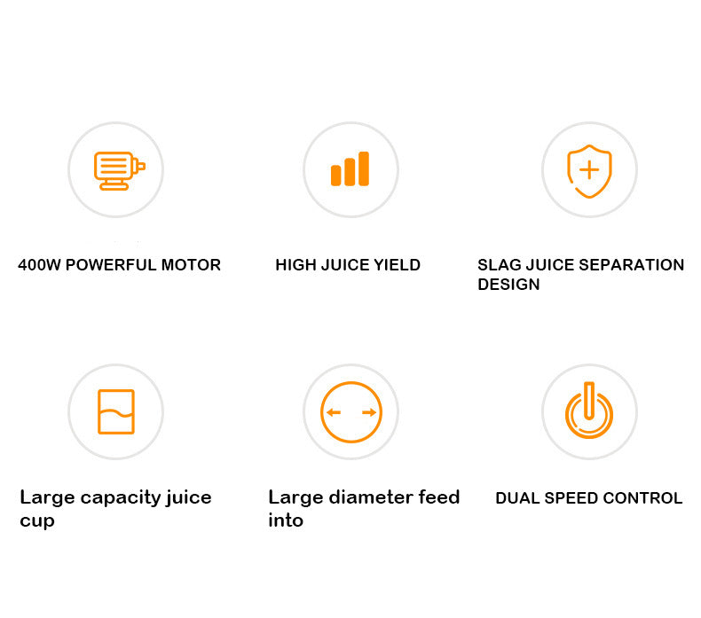 Dual-Speed Household Juice Extractor