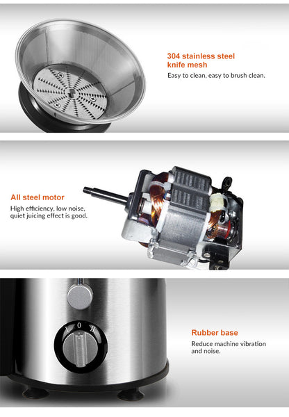 Dual-Speed Household Juice Extractor