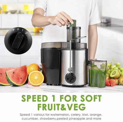 Wide-Mouth Centrifugal Juicer